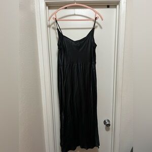 Anthropologie Black Maxi Dress